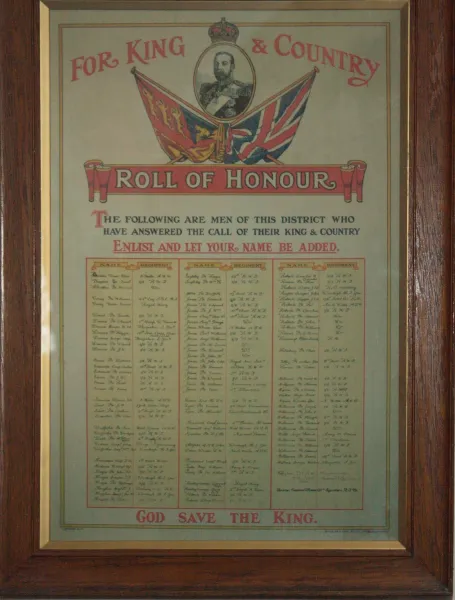 roll of honour